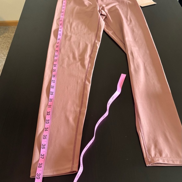 Kittenish Dusty Rose Pink Leggings-Size L - Picture 8 of 8
